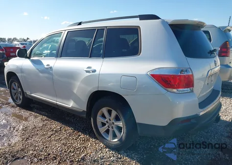 2012 Toyota Highlander Se from USA, damaged, VIN 5TDZK3EH2CS061191